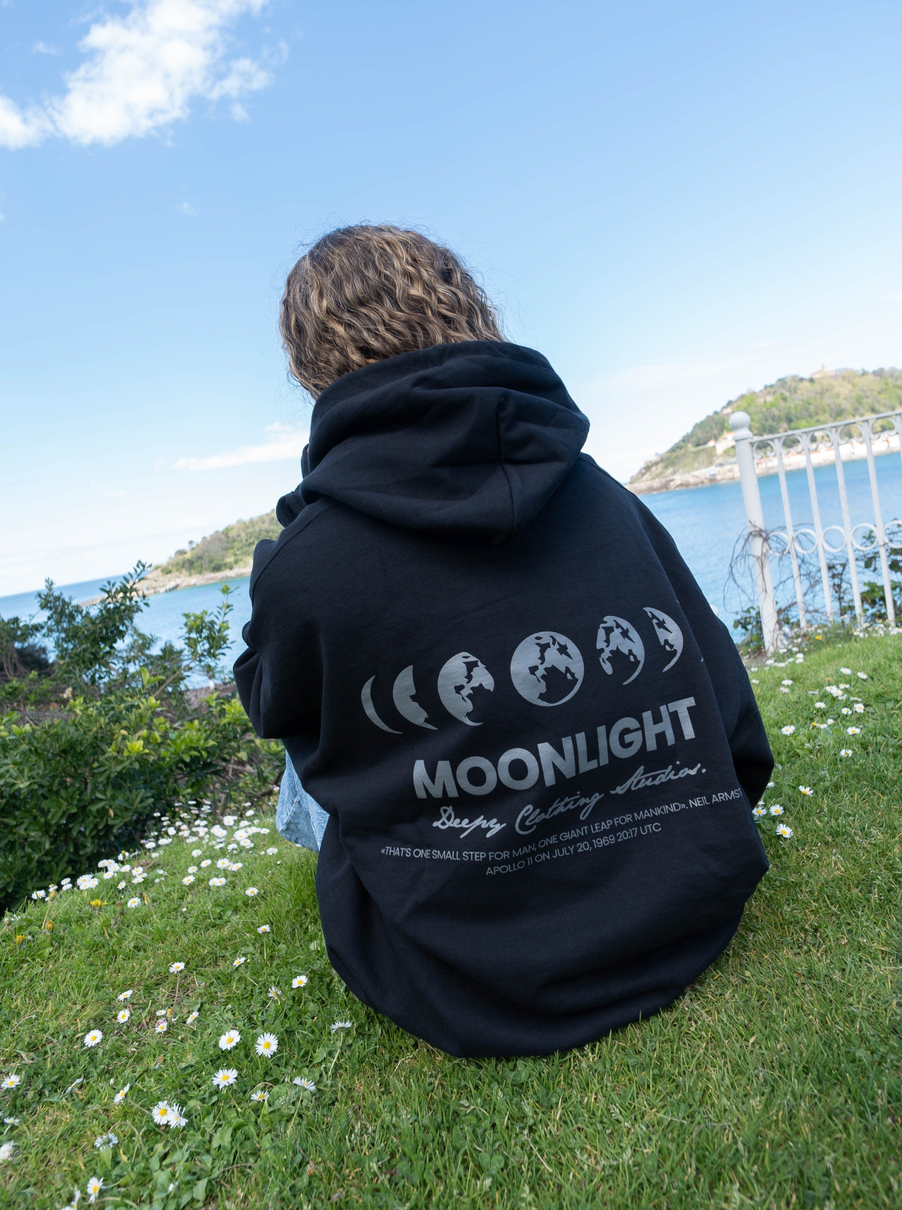 Moonlight Black Hoodie