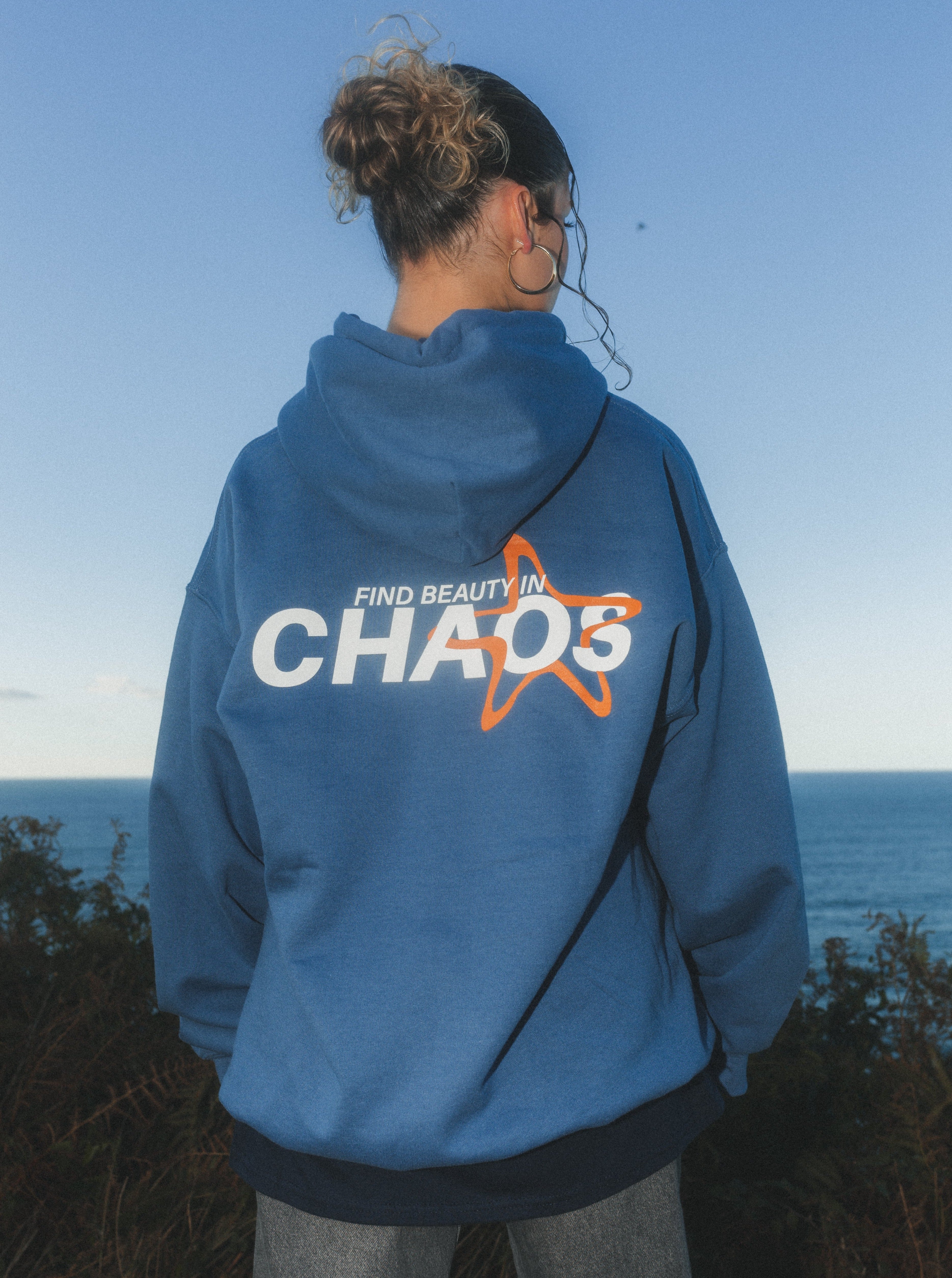 Chaos Indigo Hoodie