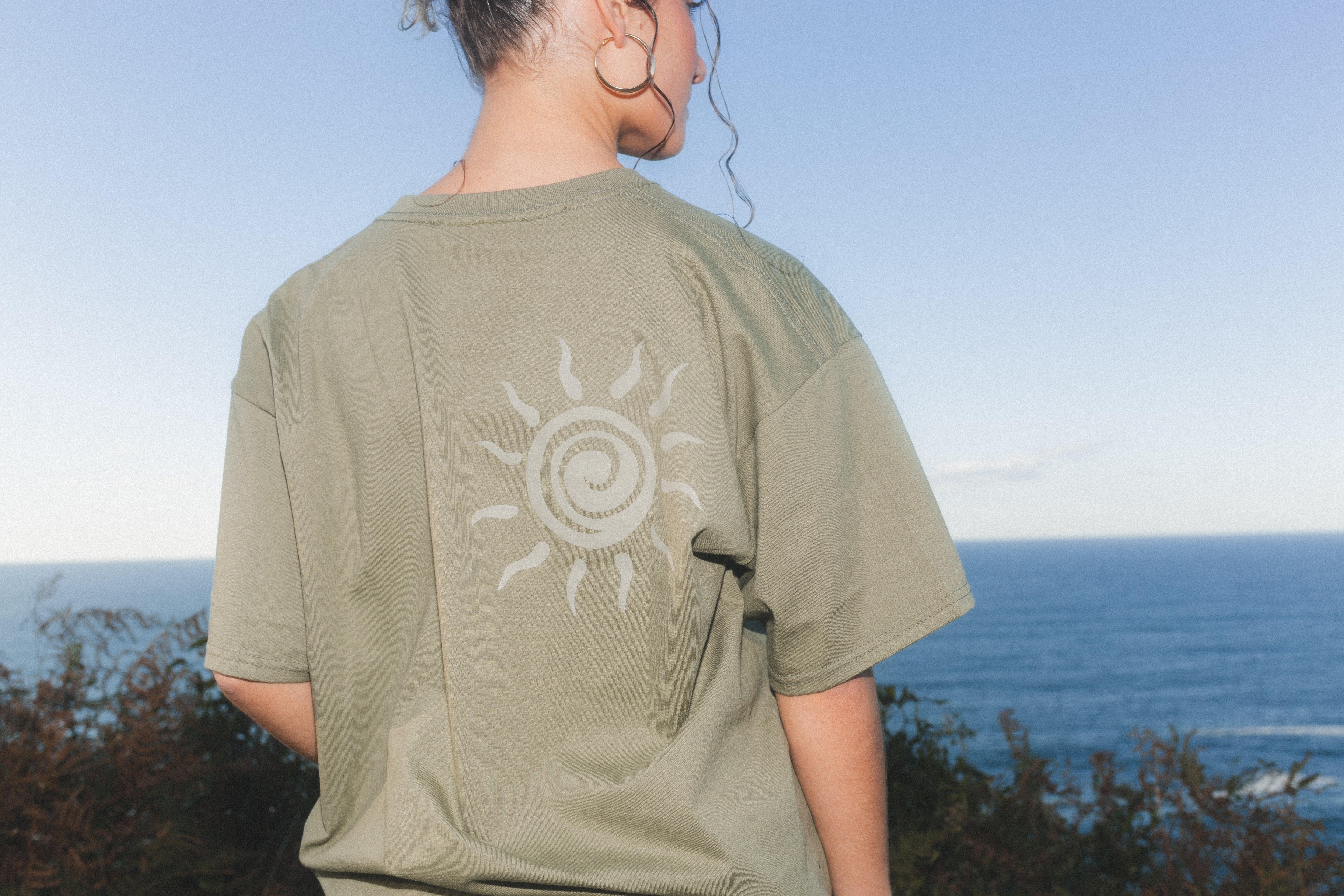 Tribe Olive Tee
