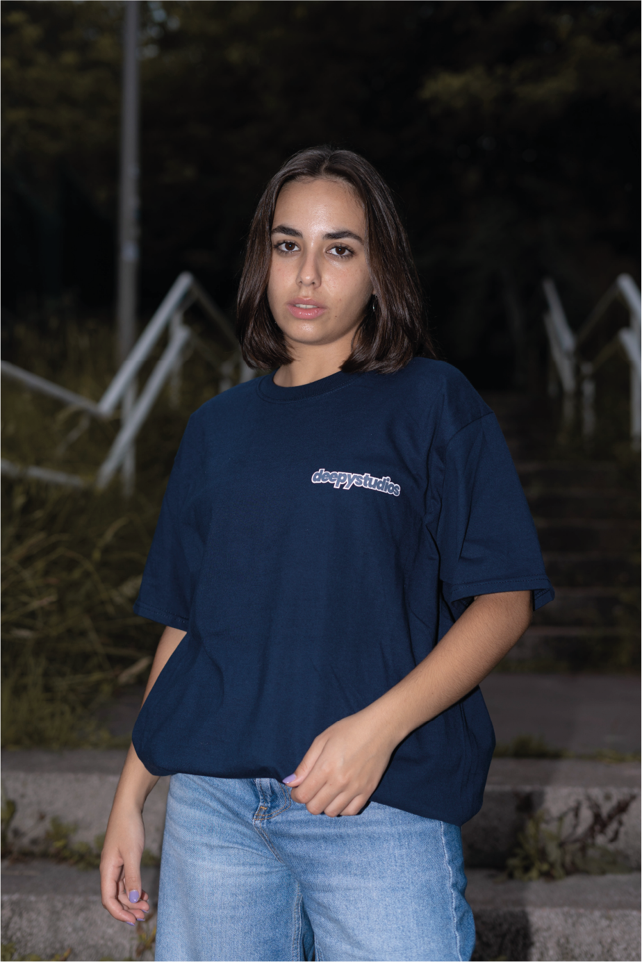 Community Navy Tee