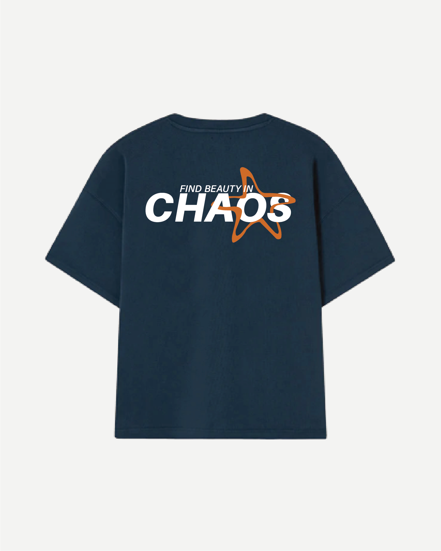 Chaos Navy Tee
