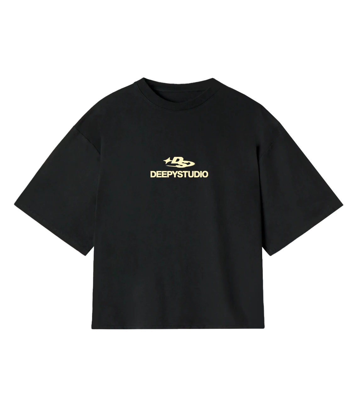 MOTOR CROP TEE BLACK