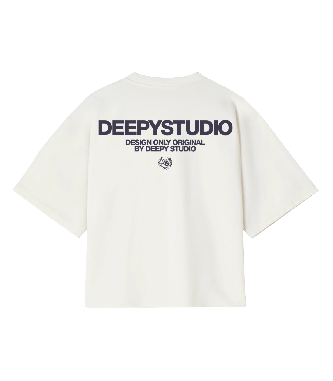 STUDIO CROP TEE WHITE