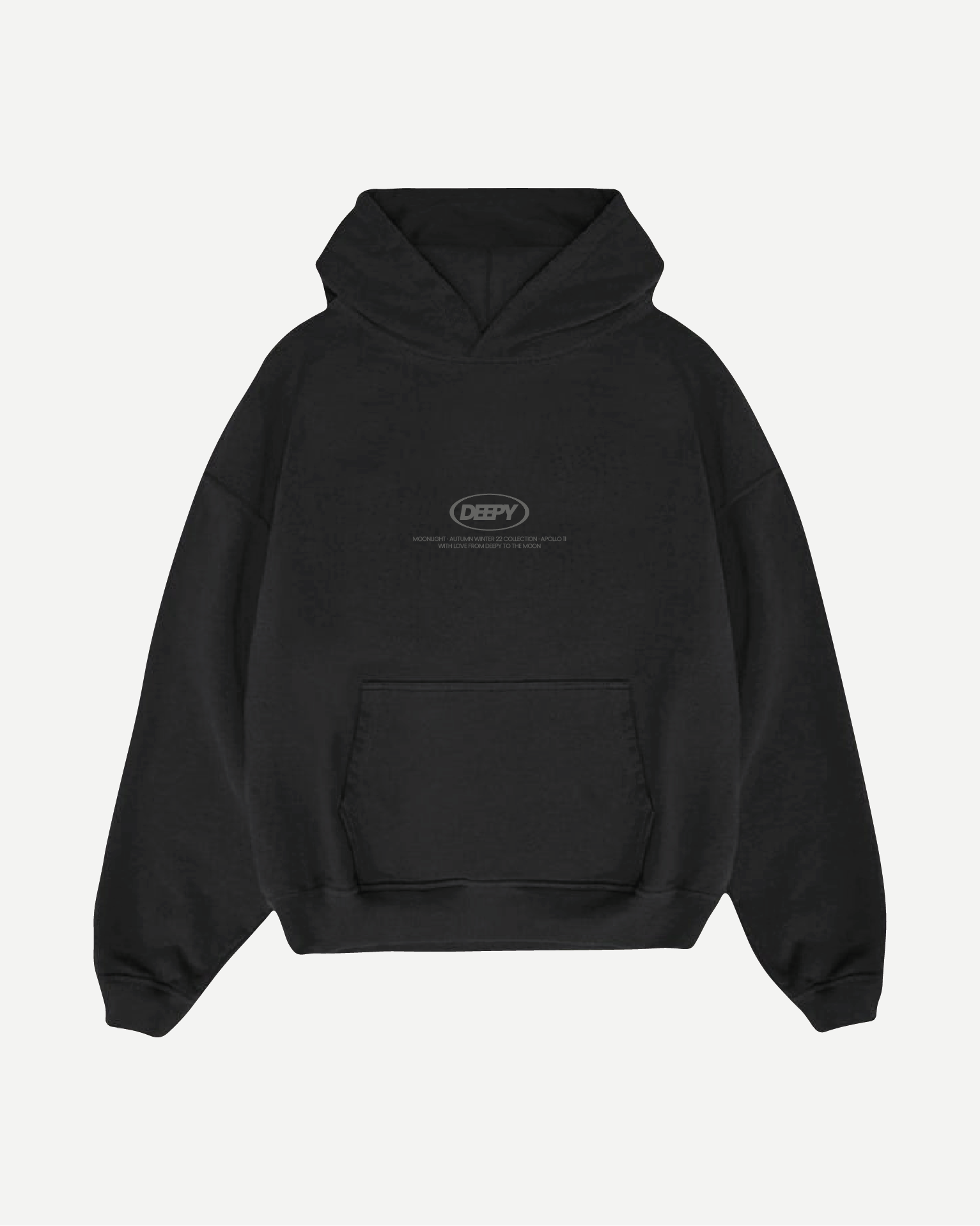 Moonlight Black Hoodie