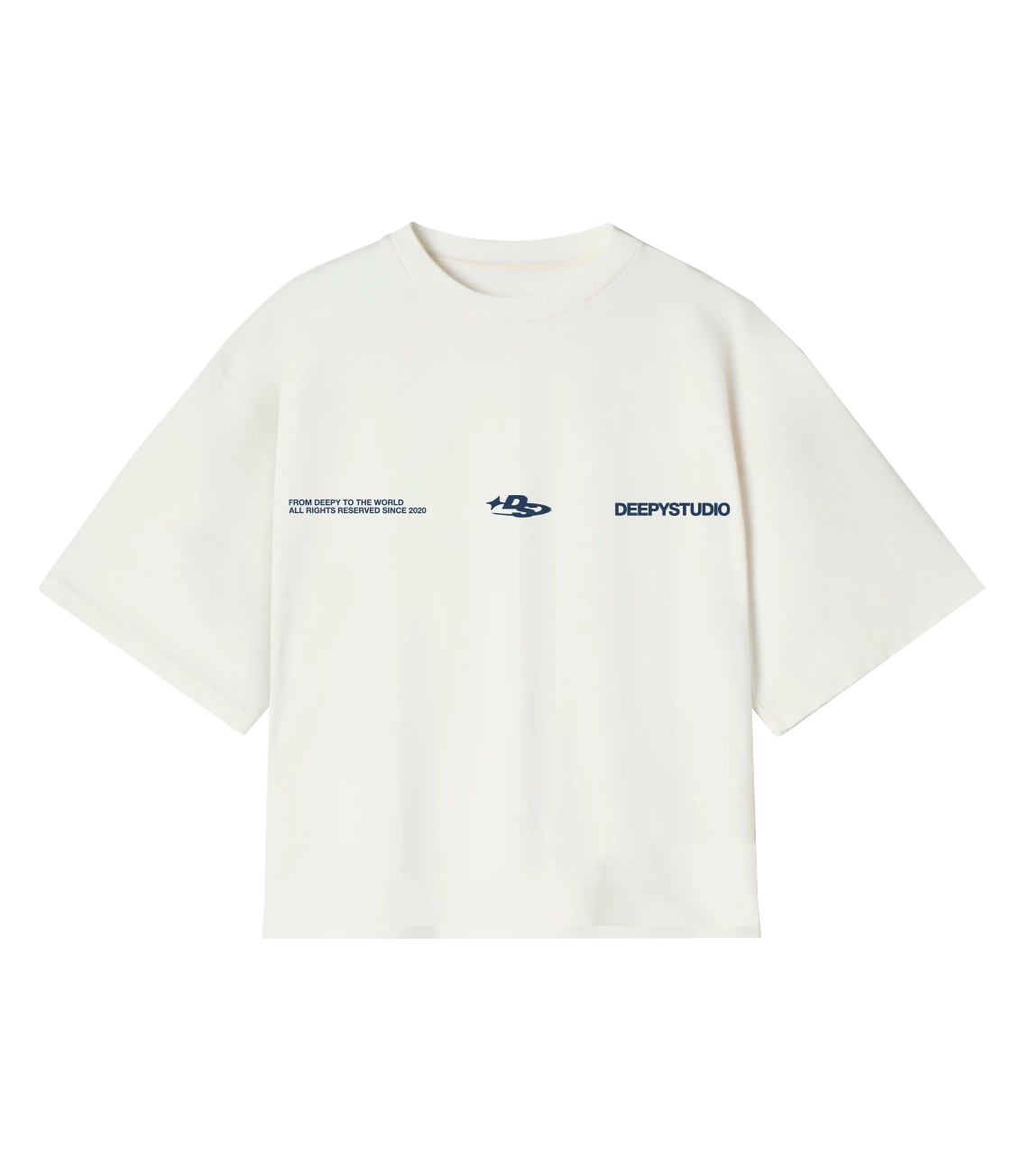 MOTOR CROP TEE WHITE