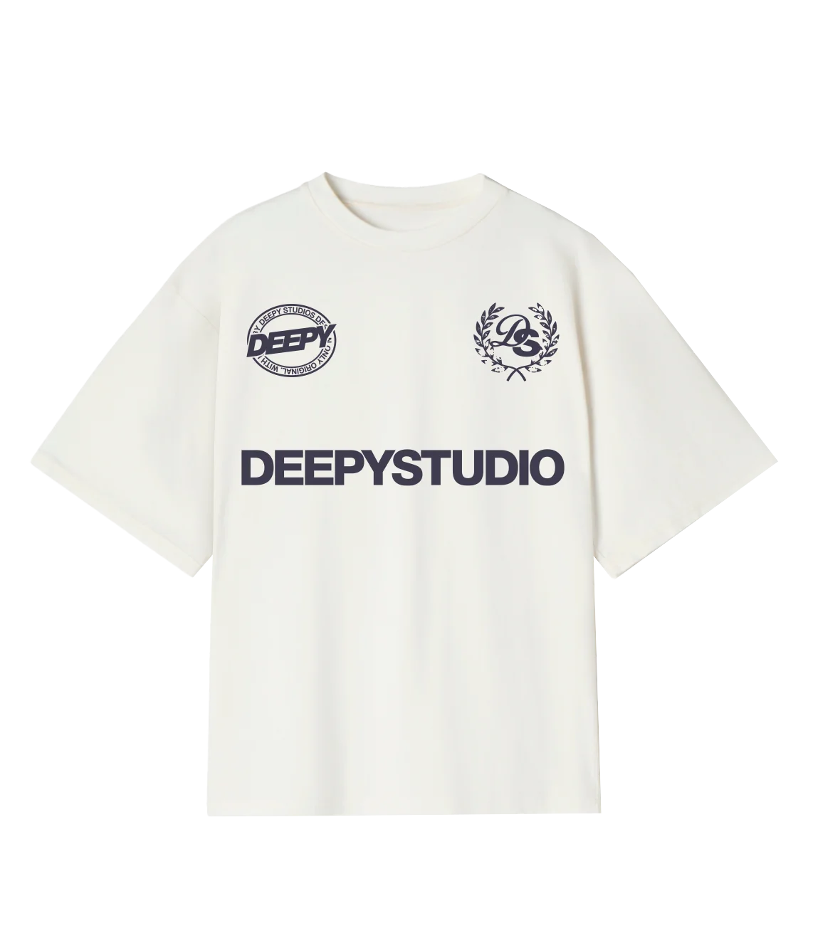 STUDIO OVERSIZE TEE WHITE